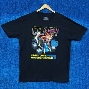Crash Team Racing Nitro Crash Bandicoot Playstation Tee XXL